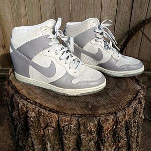 Women's Nike High Wedge Sneakers on Poshmark Nike Dunk Sky Hi Wedges - Make An OFFER!